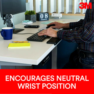 3M Gel Wrist Rest for Standing Desks WR200B