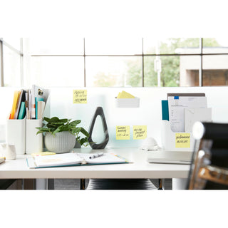 Post-it® Super Sticky Notes 654-12SSCY, 3 in x 3 in (76 mm x 76 mm)