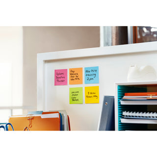 Post-it® Super Sticky Notes 654-5SSUC, 3 in x 3 in (76 mm x 76 mm)