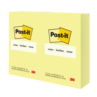 Post-it® Products Notes 659, 4 in x 6 in (101 mm x 152 mm)