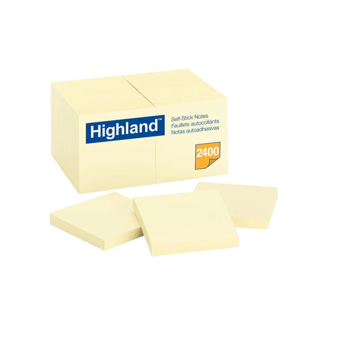 Highland Notes 6549-24PK, 3 in x 3 in (76 mm x 76 mm)