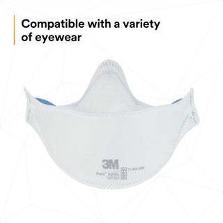 3M Aura Particulate Respirator 9205+, N95