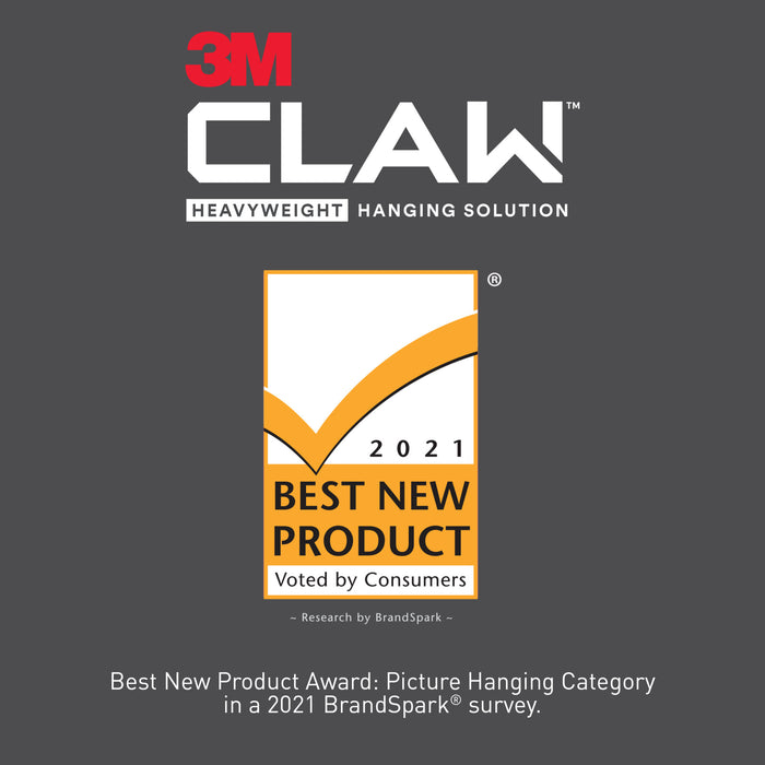 3M CLAW Drywall Picture Hanger 15 lb 3PH15-1ES, 1 hanger