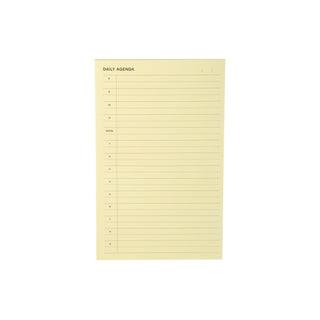 Post-it® Printed Notes NTD-58-YLW, 4.9 in x 7.7 in (124 mm x 195 mm)