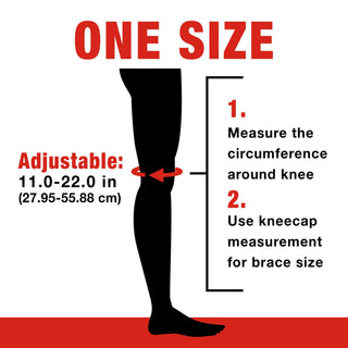 ACE Knee Support with Side Stabilizers 907009, Adjustable