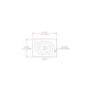 3M Cubitron II Hookit Film Sheet 775L, 80+, 3 in x 4 in, Die M574, Clean Sanding