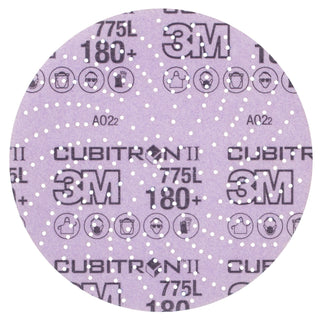 3M Xtract Cubitron II Film Disc 775L, 180+, 8 in, Die 800LG