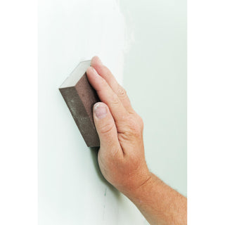 3M Sanding Sponge CP-002-ESF, Block, 3 3/4 in x 2 5/8 in x 1 in, Medium