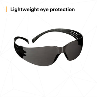 3M SecureFit 100 Series SF102AF-BLK, Black Temples