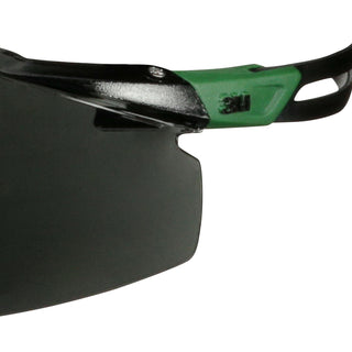 3M SecureFit 500 Series SF550AF-GRN, Black/Green, IR 5.0 Gray AF-AS Lens