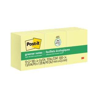 Post-it® Notes 653 RP, 2 in x 1.5 in (50,8 mm x 38,1 mm)