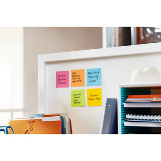 Post-it® Super Sticky Notes 3321-SSAU, 3 in x 3 in (76 mm x 76 mm)