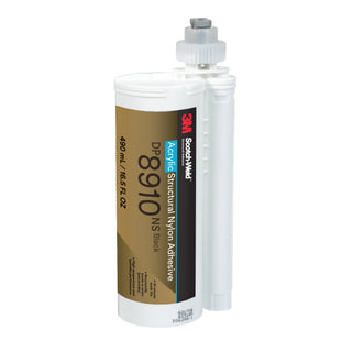 3M Scotch-Weld Nylon Bonder Structural Adhesive DP8910NS, Black, 490 mL Duo- Pak