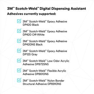 3M Scotch-Weld Nylon Bonder Structural Adhesive DP8910NS, Black, 45 mL Duo-Pak