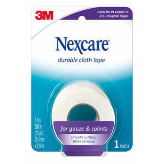 Nexcare Durable Cloth First Aid Tape 791-1PK, 1 in x 10 yds.