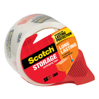 Scotch® Storage Packaging Tape 3650S-RD-36GC, 1.88 in x 38.2 yd (48 mm x 35 m)