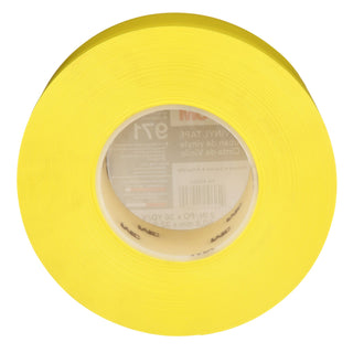 3M Durable Floor Marking Tape 971, Yellow, 2 in x 36 yd, 17 mil, 6Roll/Case