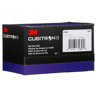 3M Cubitron II Net Disc Roll 31656, 320+, 6 in, 50 Discs/Roll