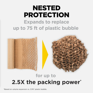 Scotch Cushion Lock Protective Wrap PCW-121000, 12 in x 1000 ft (304 mm x 304 m)