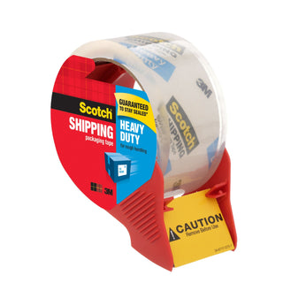 Scotch® Heavy Duty Shipping Packaging Tape 3850S-RD-6WC, 1.88 in x 38.2 yd