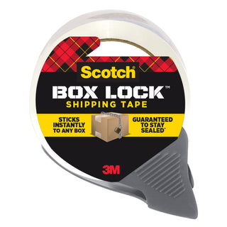 Scotch® Shipping Packaging Tape 3950-RD-12GC, 1.88 in x 54.6 yd (48 mm x 50 m)