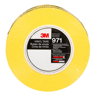 3M Durable Floor Marking Tape 971, Yellow, 4 in x 36 yd, 17 mil, 3 Rolls/Case