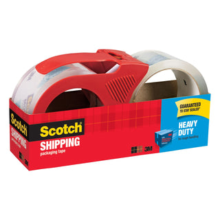 Scotch® Heavy Duty Shipping Packaging Tape 3850S-21RD-3GC, 1.88 in x 38.2 yd