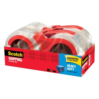 Scotch® Heavy Duty Shipping Packaging Tape 3850-4RD-6GC, 1.88 in x 54.6 yd