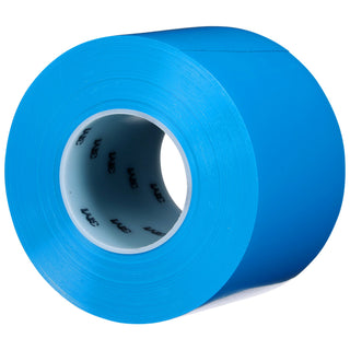 3M Durable Floor Marking Tape 971, Blue, 4 in x 36 yd, 17 mil, 3 Rolls/Case