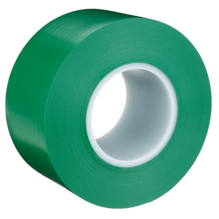 3M Durable Floor Marking Tape 971, Green, 3 in x 36 yd, 17 mil, 4 Rolls/Case