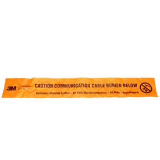 3M Electronic Marking System (EMS) Warning Tape 7901-XT, Orange, 12 in, Telco