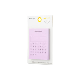 Post-it® Printed Notes NTD-34-LIL, 4 in x 2.9 in (101 mm x 73 mm)