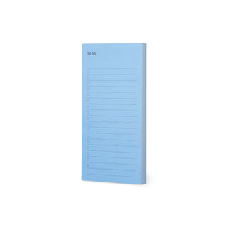 Post-it® Printed Notes NTD-36-BLU3, 2.9 in x 5.7 in (73 mm x 144 mm)