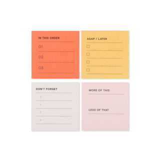 Post-it® Printed Notes NTD-MINI-TD , 1.4 in x 1.4 in (35 mm x 35 mm)