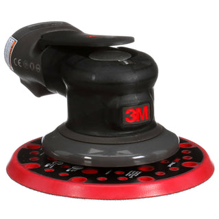 3M Pneumatic Random Orbital Sander, 88951, 6 in, Non-Vacuum, 5/16 inOrbit