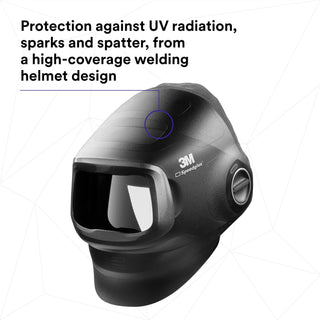 3M Speedglas Heavy-Duty Welding Helmet G5-01, Rigid Neck Cover