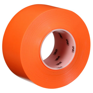 3M Durable Floor Marking Tape 971, Orange, 3 in x 36 yd, 17 mil, 4 Rolls/Case