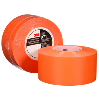 3M Durable Floor Marking Tape 971, Orange, 3 in x 36 yd, 17 mil, 4 Rolls/Case