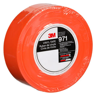 3M Durable Floor Marking Tape 971, Orange, 2 in x 36 yd, 17 mil, 6 Rolls/Case