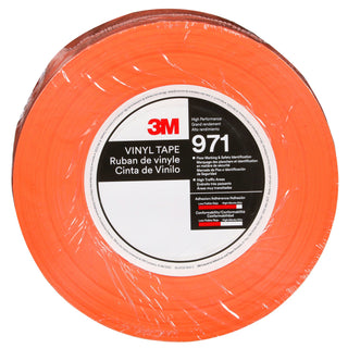 3M Durable Floor Marking Tape 971, Orange, 4 in x 36 yd, 17 mil, 3 Rolls/Case