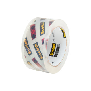 Scotch® Box Lock Packaging Tape 3950-4RD-6GC, 1.88 in x 54.6 yd (48 mm x 50 m)