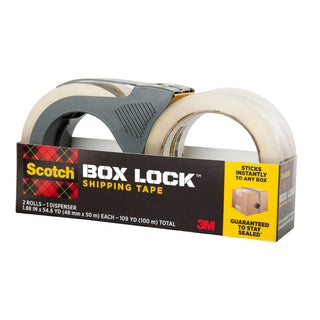 Scotch® Shipping Packaging Tape 3950-21RD-6WC, 1.88 in x 54.6 yd (48 mm x 50 m)