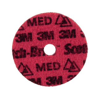 Scotch-Brite Precision Surface Conditioning Disc, PN-DH, Medium, 4 in x 5/8 in