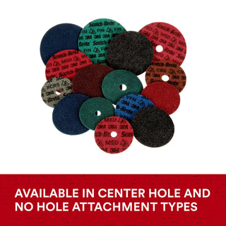 Scotch-Brite Precision Surface Conditioning Disc, PN-DH, Medium
