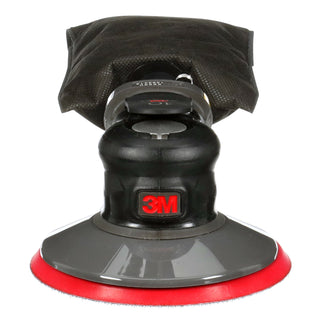 3M Xtract Pneumatic Random Orbital Sander, 88960, 6 in, Self-Generated Vacuum