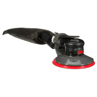 3M Xtract Pneumatic Random Orbital Sander, 88960, 6 in, Self-Generated Vacuum