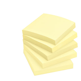 Post-it® Notes 654-24VAD, 3 in x 3 in (76 mm x 76 mm) Canary Yellow