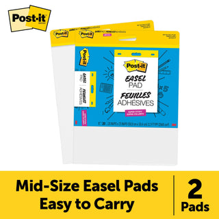 Post-it® Easel Pad 566B-2PK, 20 in x 23 in (50.8 cm x 58.4 cm)