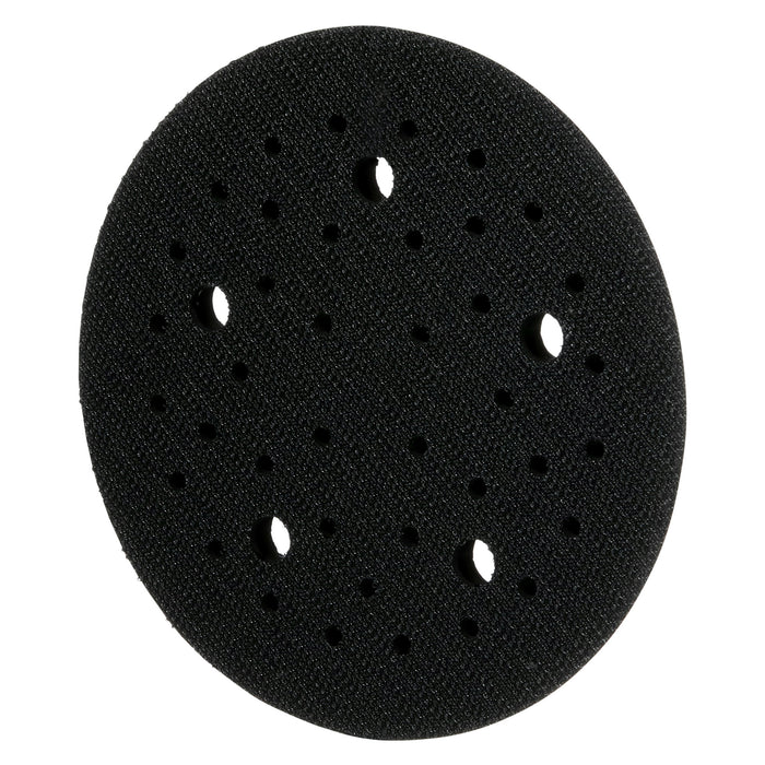 3M Xtract Back-up Pad, 89052, 5 in, Extra Hard, Black