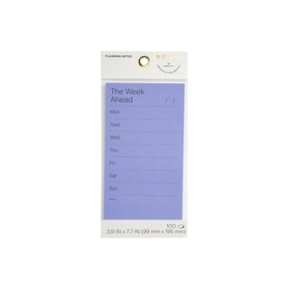 Post-it® Planning Notes NTD6-48-3, 3.9 in x 7.7 in (99 mm x 195 mm)